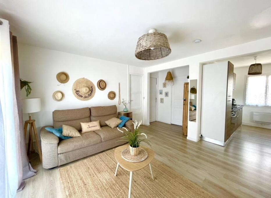 Caporizon-Villa Courant-Terrasse-Proche Plage 미미장플라즈 외부 사진